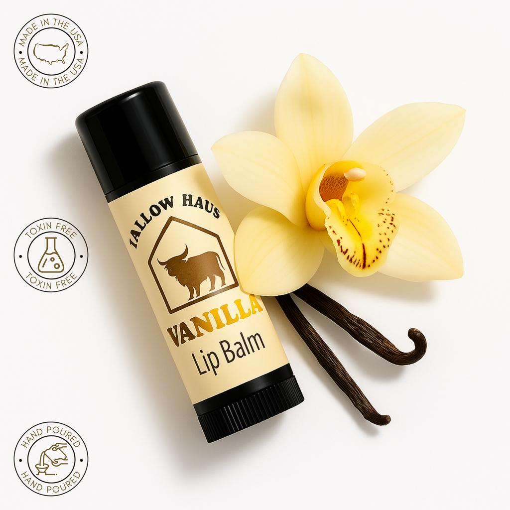 VANILLA– Tallow Lip Balm