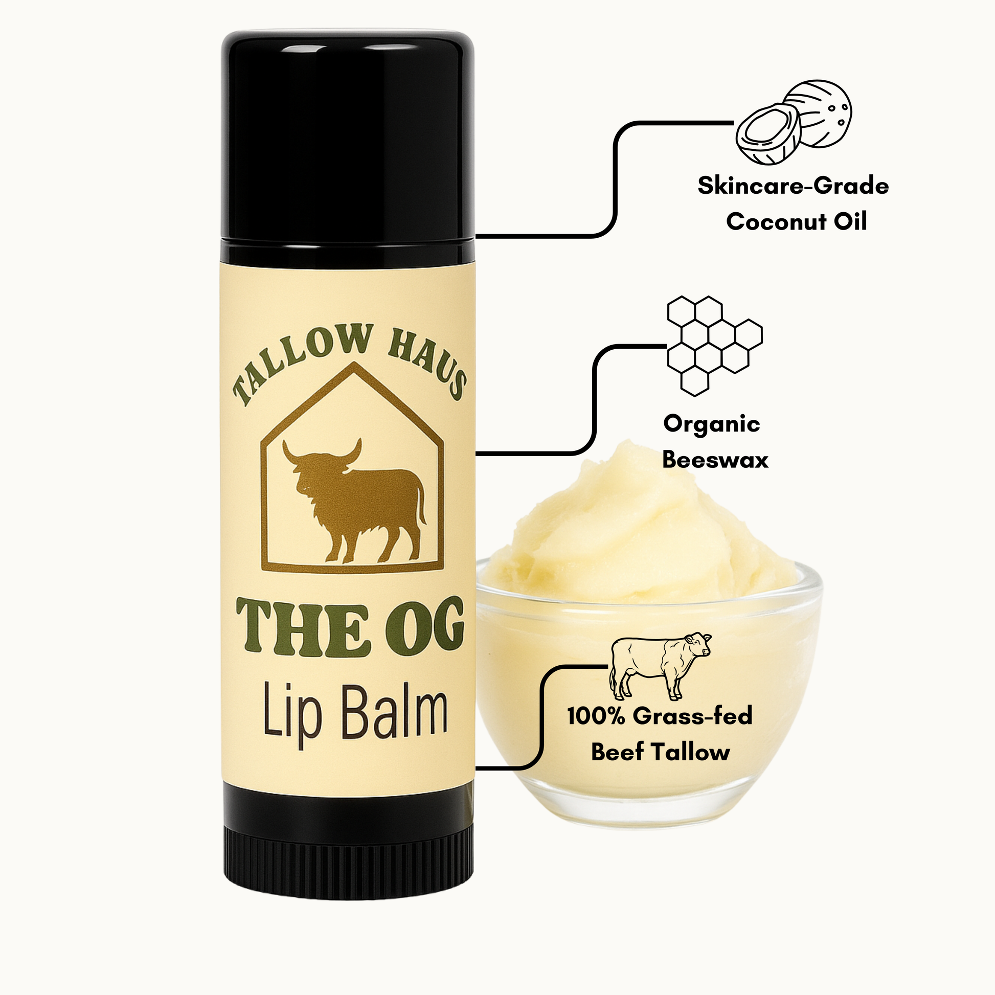 THE OG – Tallow Lip Balm