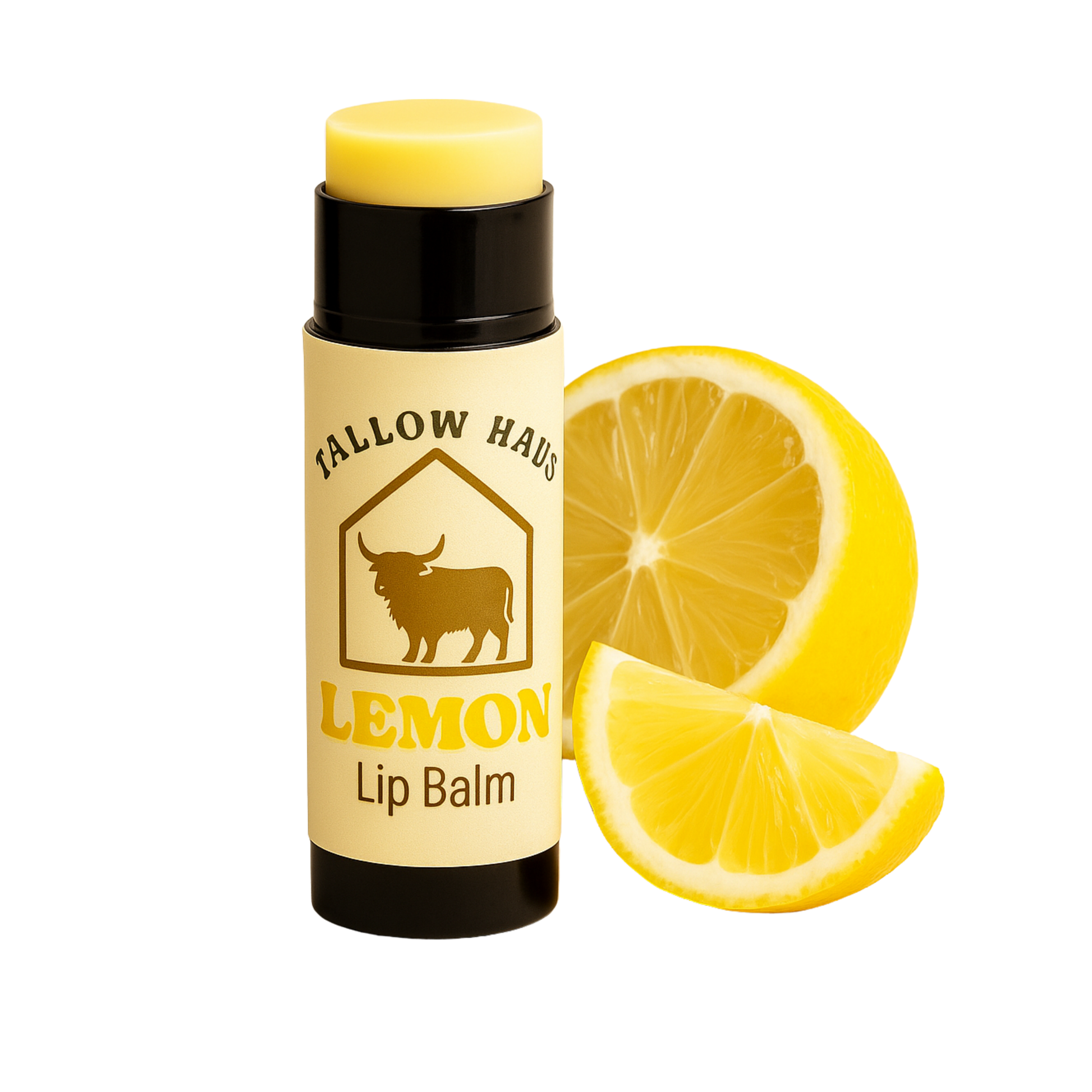 LEMON– Tallow Lip Balm