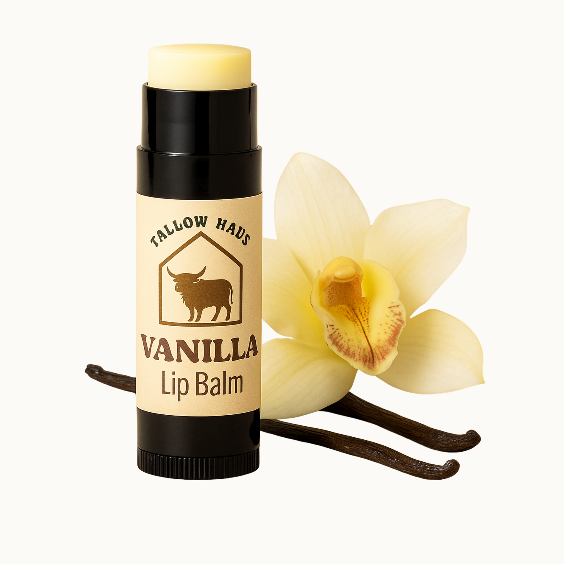 VANILLA– Tallow Lip Balm
